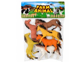 Set 6 caballos FARM ANIMAL 